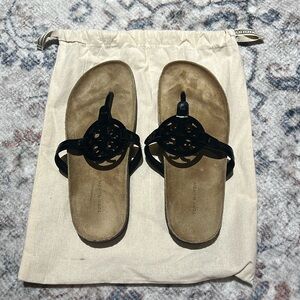 Tory Burch Miller Leather sandals 8.5